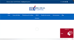 Desktop Screenshot of bigdealcapital.es