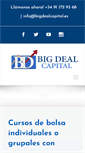Mobile Screenshot of bigdealcapital.es